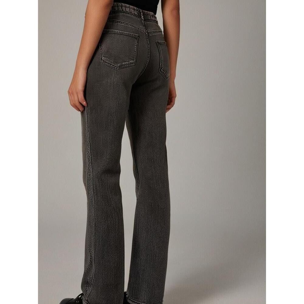 PacSun Womens Mom Jeans Size 25 Dark Wash Black Casual Denim